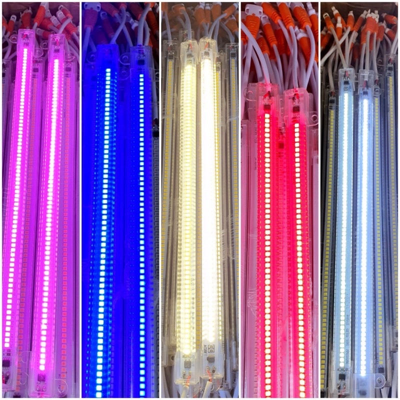Đèn led thanh 220v 1m 50cm 30cm chip 2835 siêu sáng, led thanh 220v bọc nhựa dùng điện trực tiếp