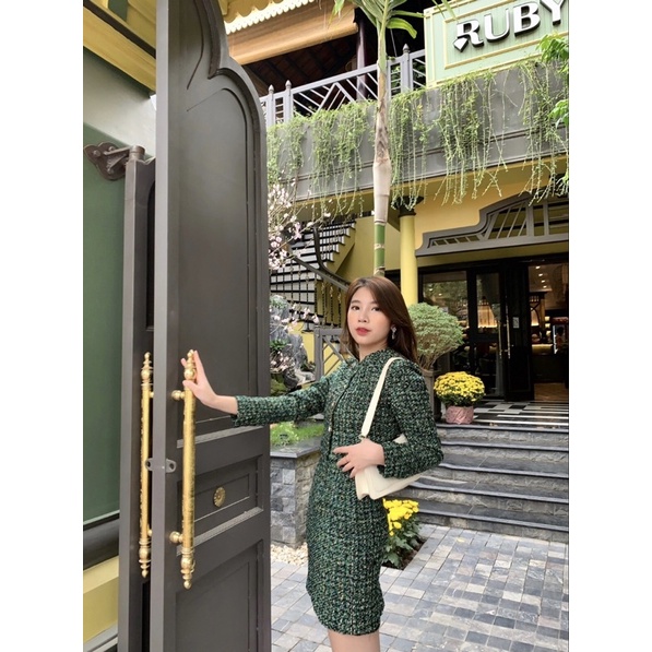 Set Váy Dạ Tweed - GAVIN tweed set