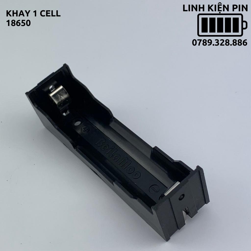 Khay 1 cell pin 18650 chất lượng cao, hãng beilamoo