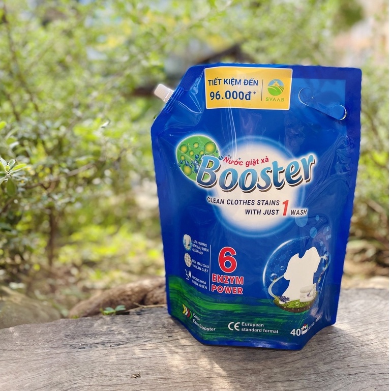 Nước giặt  dạng túi BOOSTER 3.7 Kg