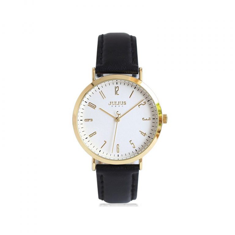 Đồng hồ nữ Julius Hàn Quốc JA-1017 dây da cá tính