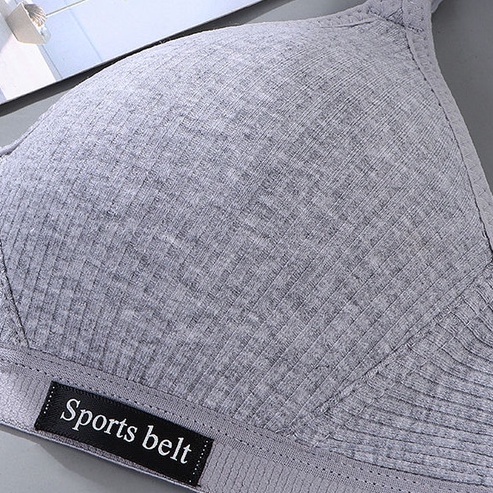 Áo Ngực Không Gọng, Áo Lót Nữ Chất Liệu Cotton Thấm Hút Mồ Hôi ZANA BRA A554