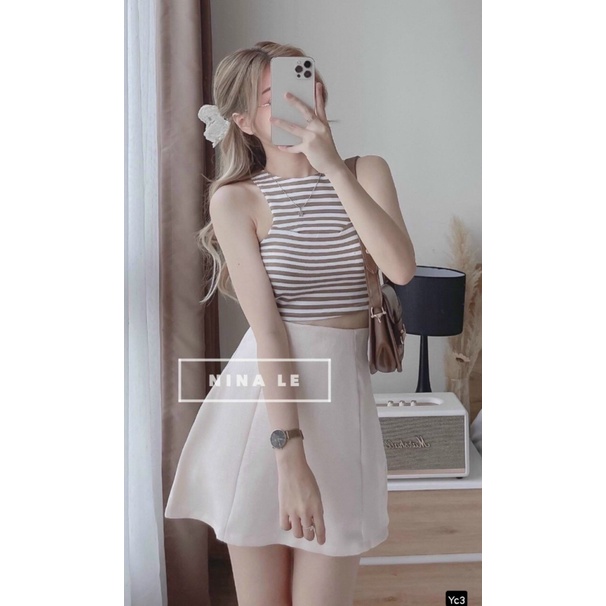 (Free ship) Mẫu Váy Đi Chơi Dự Tiệc --- Xả Lỗ Cho Chị Em Sét Áo Thun Gân Váy TAPTA Siêu Xinh Y Hình UP VLTN Shop