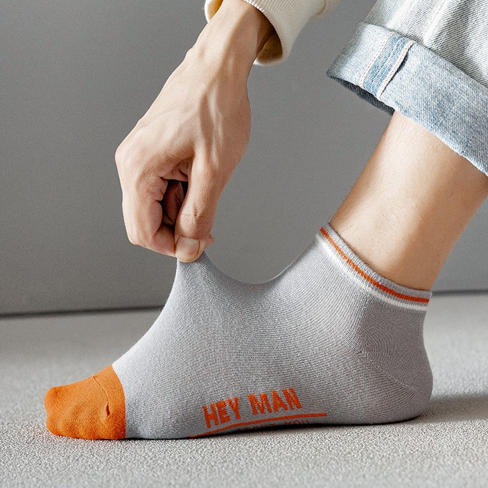 Vớ cotton nam WAFNHA D437 thoáng khí khử mùi tốt