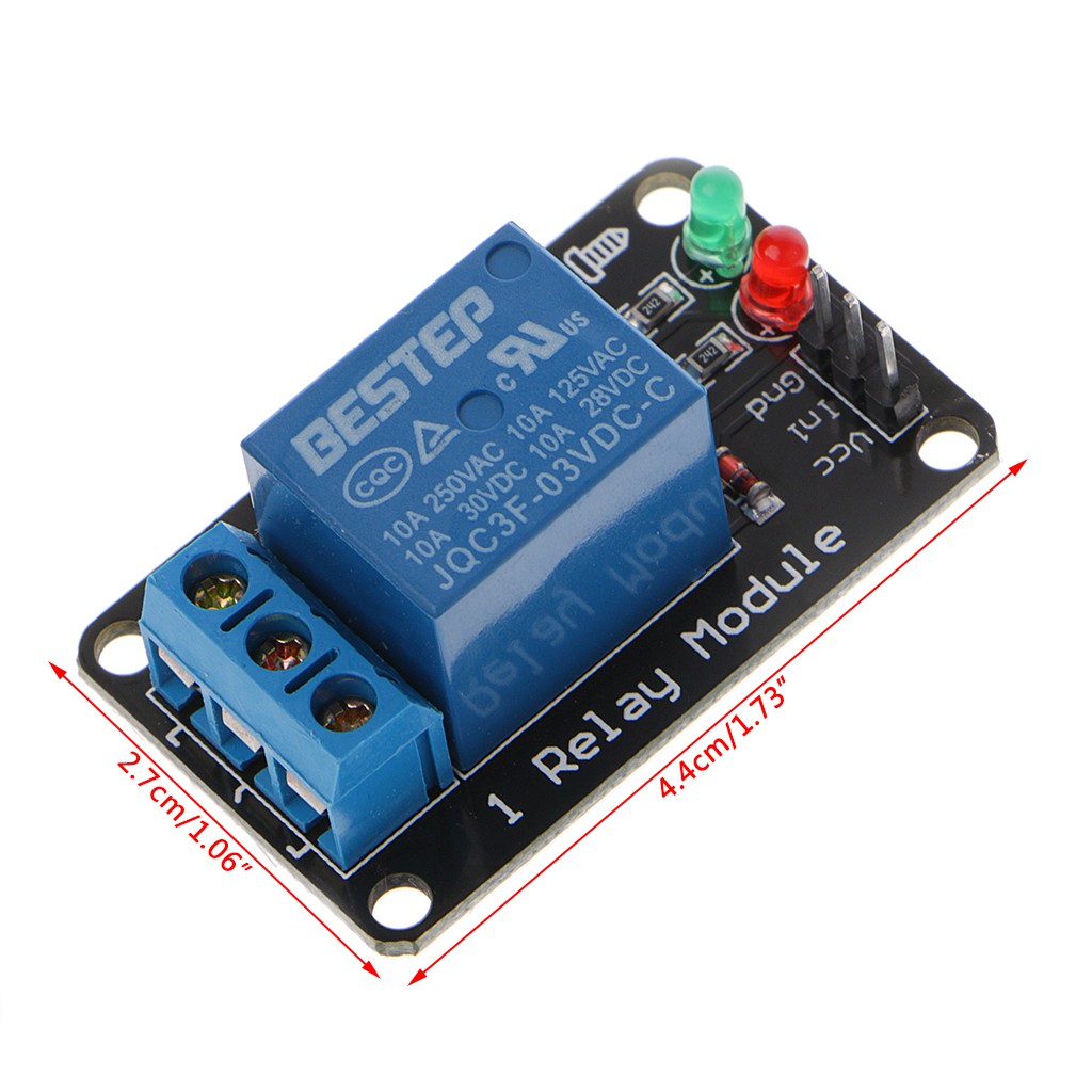 Relay Module 1 kênh 3.3V cấp thấp