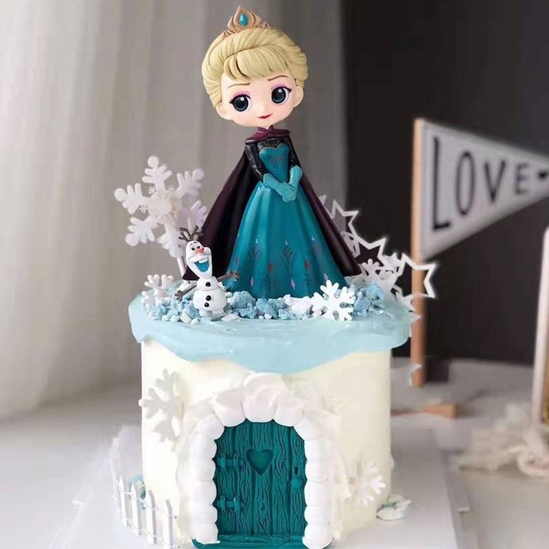 Hàng Có Sẵn Mô Hình Nhân Vật Elsa Và Anna Trong Phim Frozen 1/ Frozen 2