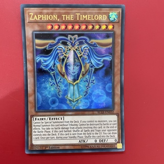 [Thẻ Bài Yugioh Chính Hãng] Zaphion, The TimeLord