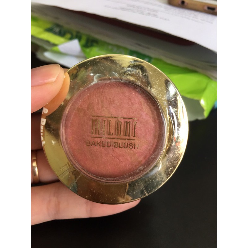 Thanh lý má hồng Milani tone 03 berry amore Ý