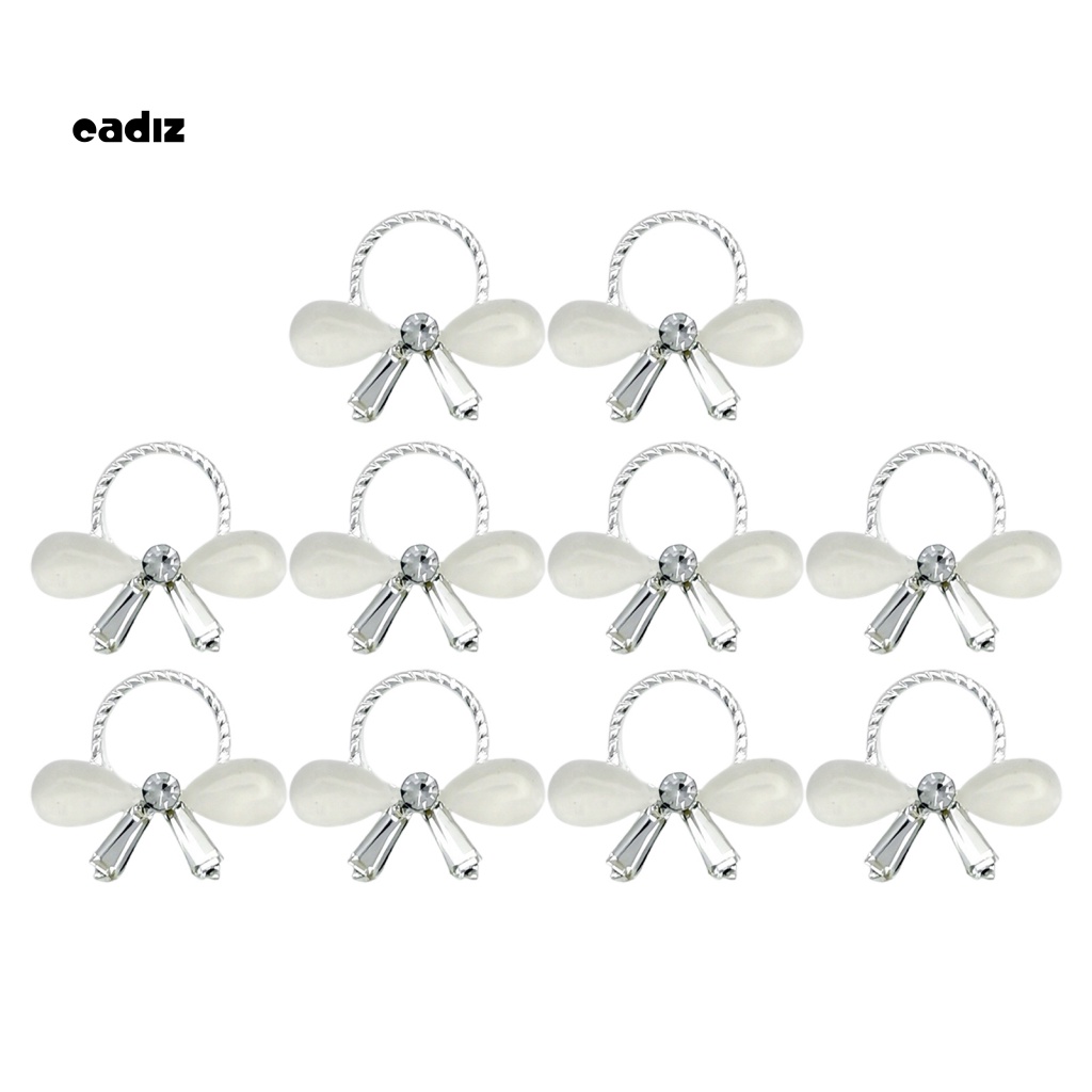 Set 10 Phụ Kiện Kim Loại 3D Đính Trang Trí Móng Nghệ Thuật