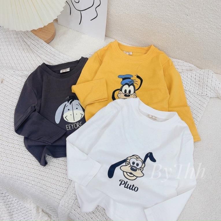 SÉT 3 ÁO PULL DÀI TAY HÌNH THÚ CHO BT