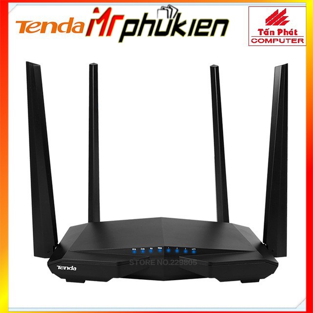 Bộ Phát Wifi Băng Tần Kép AC1200 Tenda AC6 - MrPhukien