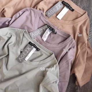 Combo sỉ áo thun nam nữ AGE2X size M