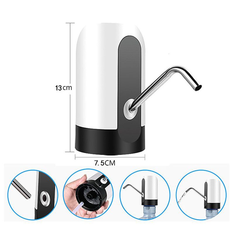 Vòi Bơm Hút Nước Tự Động Mini Cho Bình Nước Lọc Rót Nước