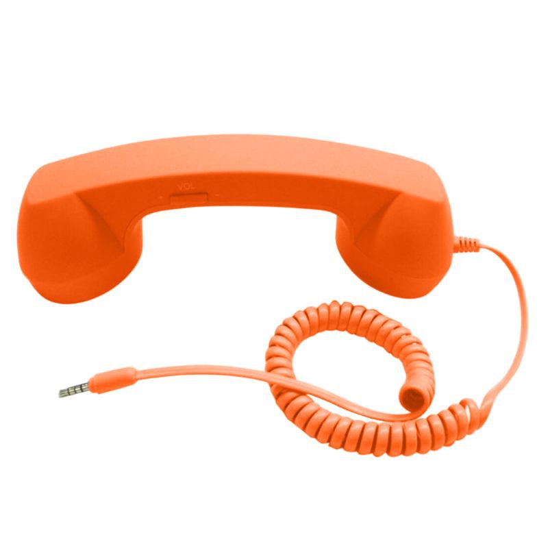 Tai nghe điện thoại bàn chống bức xạ phong cách retro nhiều màu tùy chọn