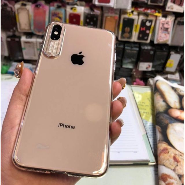 Ốp lưng totu iphone XS MAX 6.5 inch nổi viền bảo vệ camera cực tốt