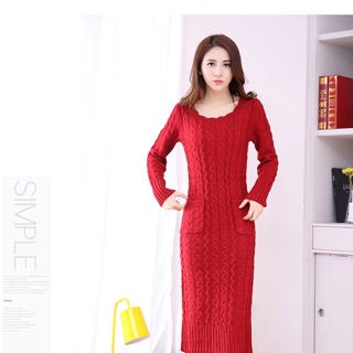 Váy len hoạ tiết
