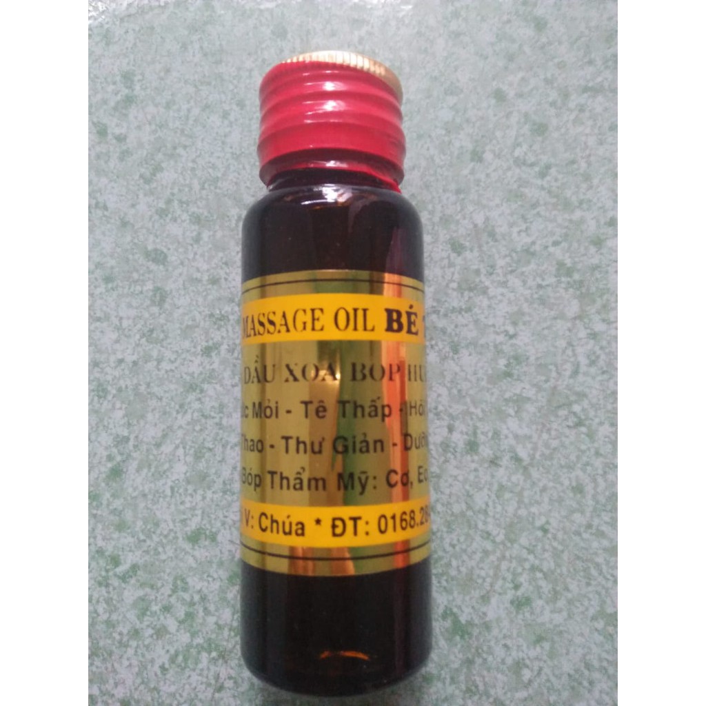 DẦU MASSAGE HUẾ HIỆU BÉ THƠ CHÍNH GỐC - LOẠI 60ML