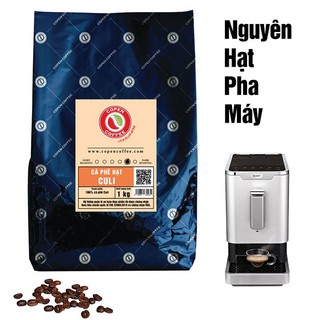 Cà phê hạt Culi Copen coffee 1kg_đắng đậm, hậu vị sâu