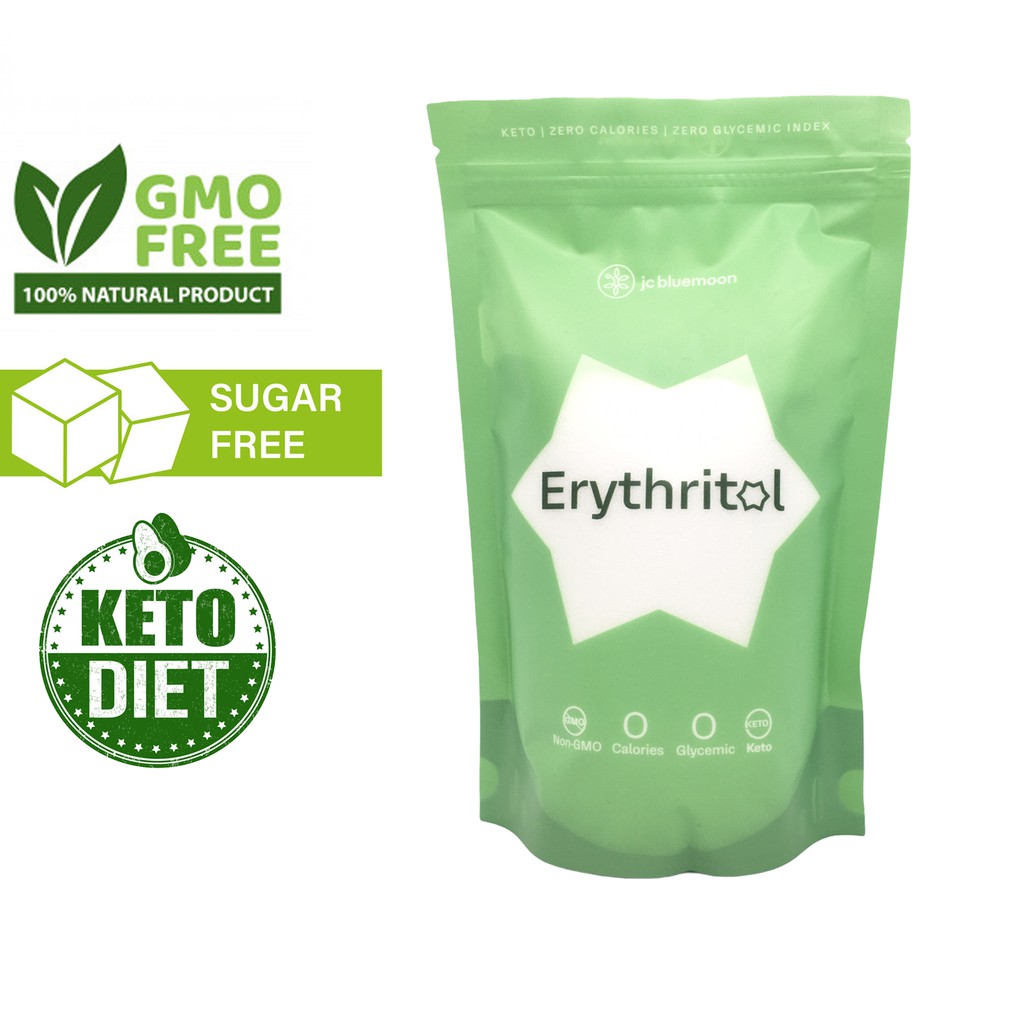 [Mã 11FMCGSALE giảm 8% đơn 500K] Đường Erythritol JC BLUEMOON 500G | Đường Ăn Kiêng Cho Người Ăn Keto | DAS | Tiểu Đường