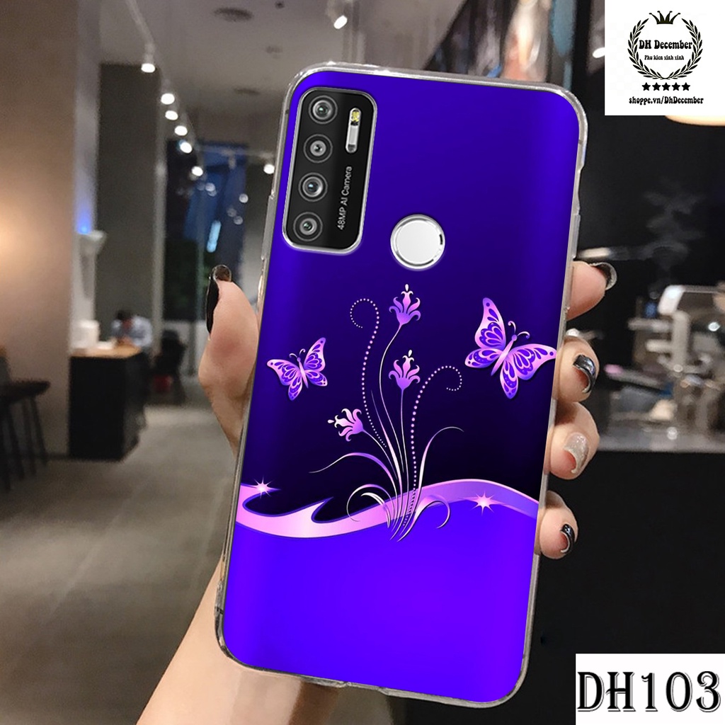 Ốp lưng Vsmart LIVE 4 in hình hoa tinh tế , mới mẻ DH DECEMBER