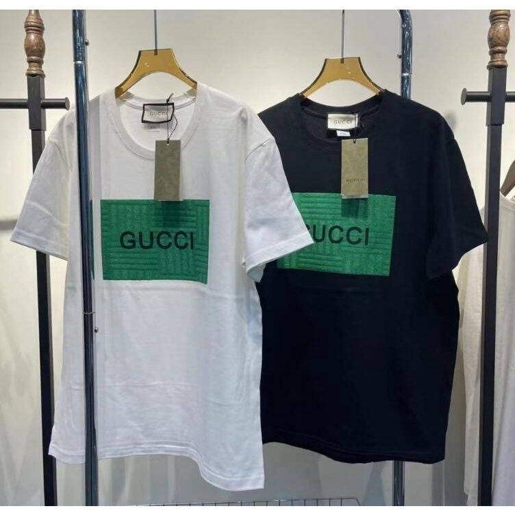 Mới Áo Thun Cotton Tay Ngắn In Họa Tiết Guc Đơn Giản Thời Trang Mùa Hè Cho Nam Và Nữ size S-6XL