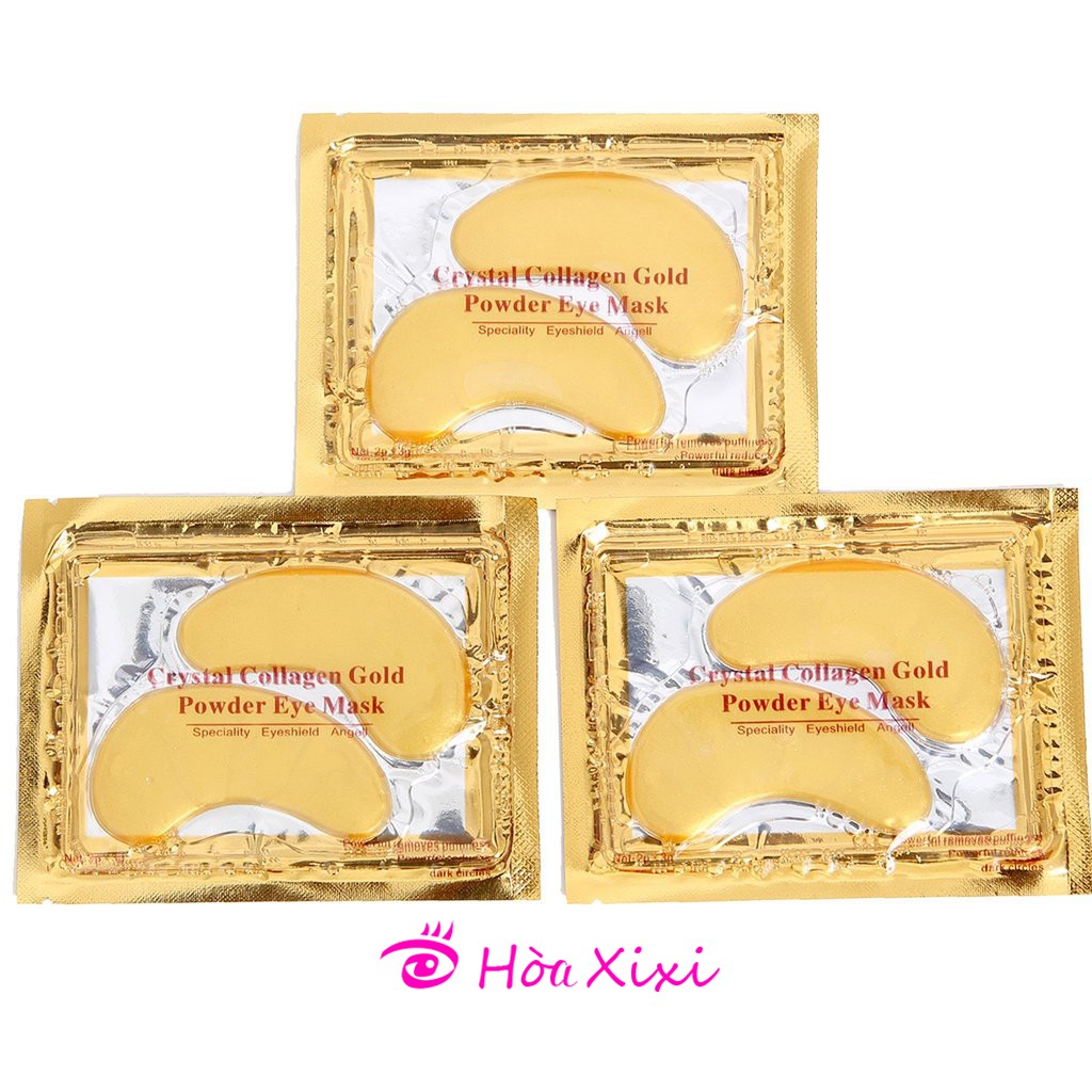 Mặt nạ mắt Crystal Collagen Gold Powder Eye Mask | WebRaoVat - webraovat.net.vn