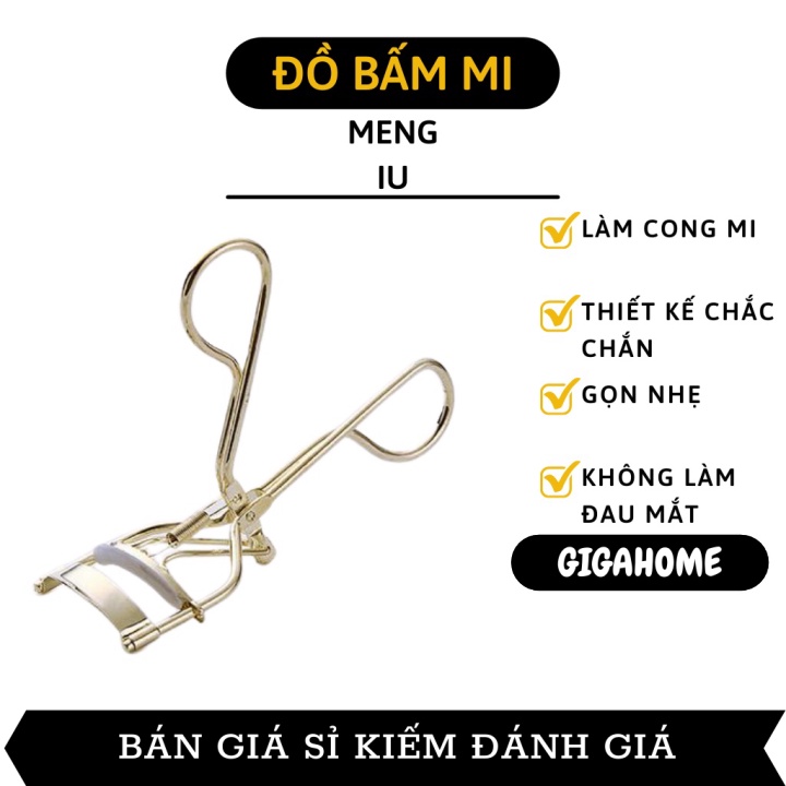 Kẹp bấm mi GIGAHOME Dụng cụ bấm mi dễ sử dụng hàng cao cấp GIGAHOME SHOP còn màu đen 2668