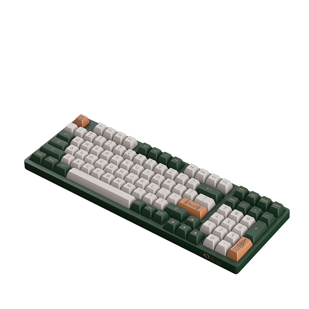 Bàn phím cơ AKKO 3098N Multimodes World Tour London Bảo Hành Chính Hãng 24 Tháng