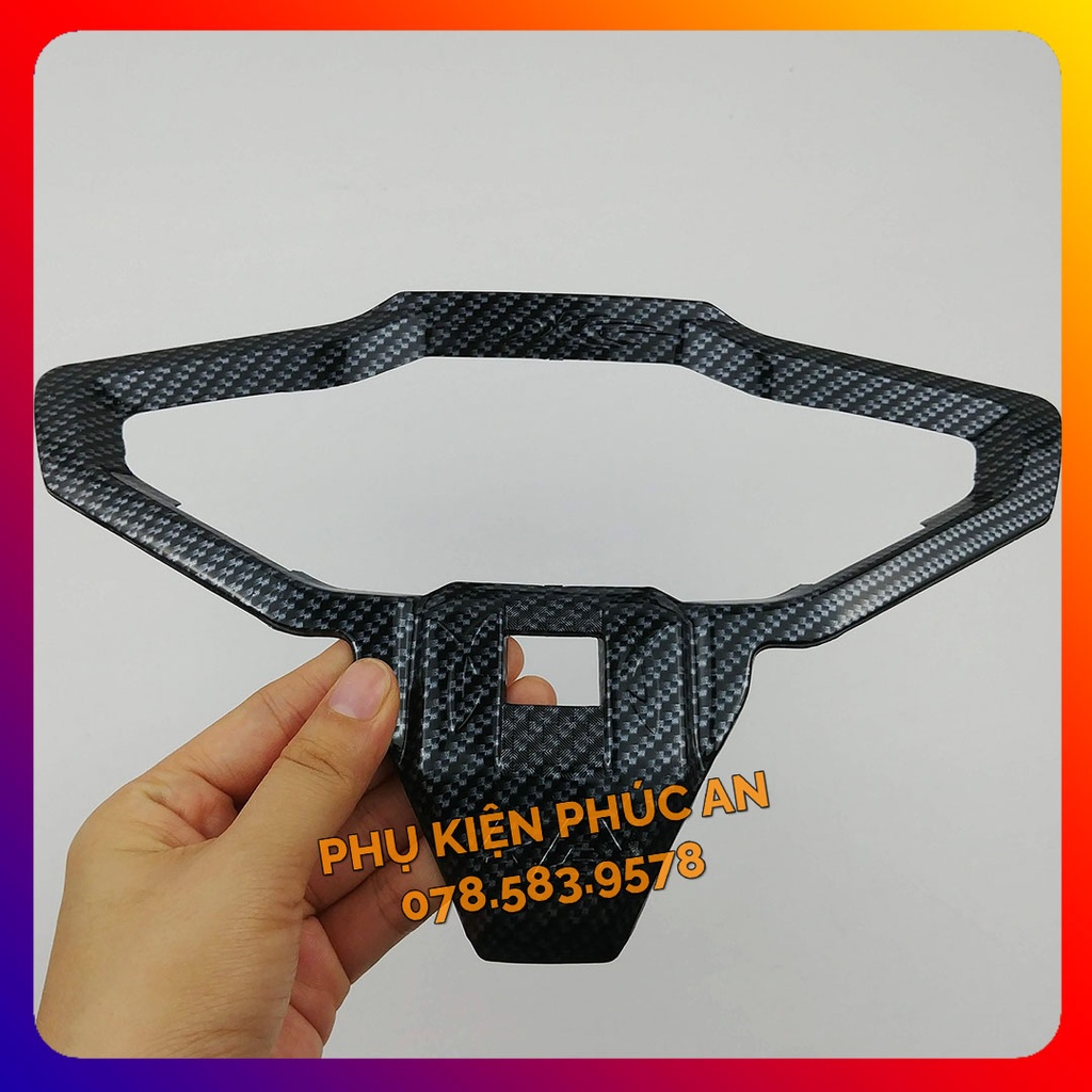 Viền mặt đồng hồ xe AB 2020 2021 2022 2023 airblade 125 150 160 air blade 125cc 150cc 160cc xi inox carbon ốp trang trí