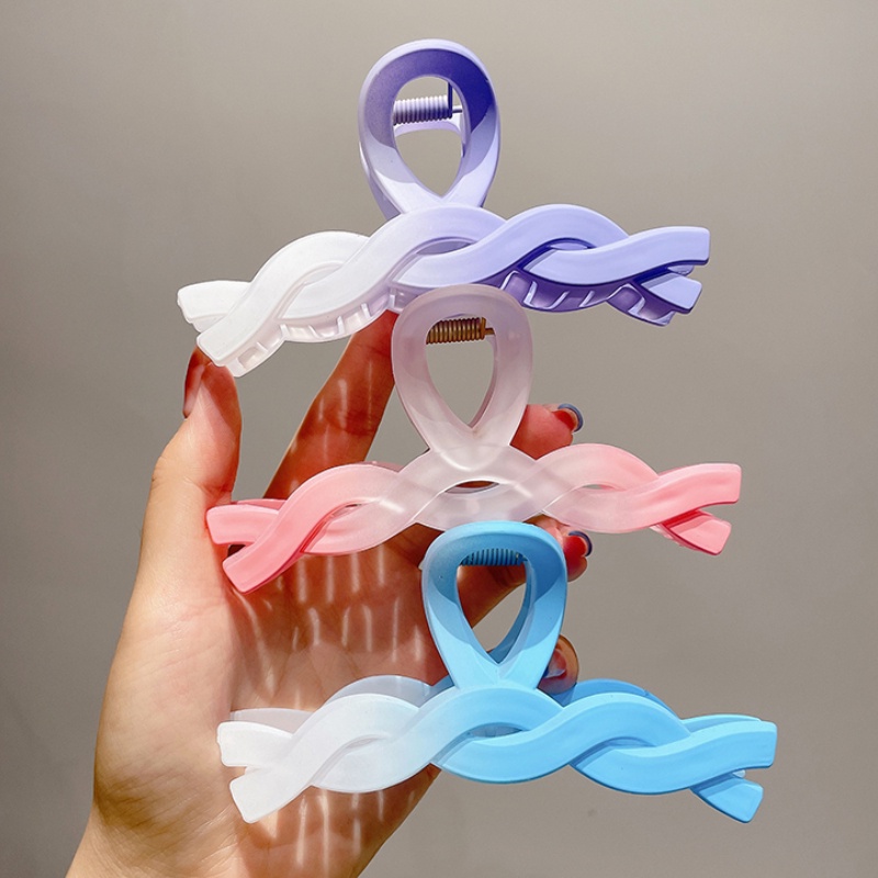 Kẹp TóC HìNh Vuông MàU Gradient ThờI Trang Cho Nữ