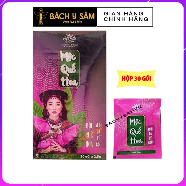 Mộc Quế Hoa Bách Y Sâm Nhất Mộc Hương Dạng Cốm - Hộp 30 Gói