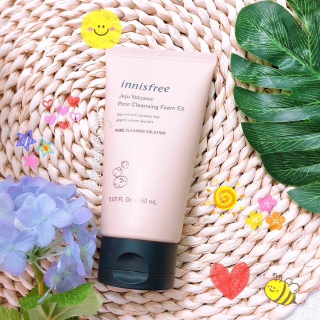 [ Date 2024] Sữa Rửa Mặt Tro Núi Lửa Innisfree Jeju Volcanic Foam 150 ml | BigBuy360 - bigbuy360.vn