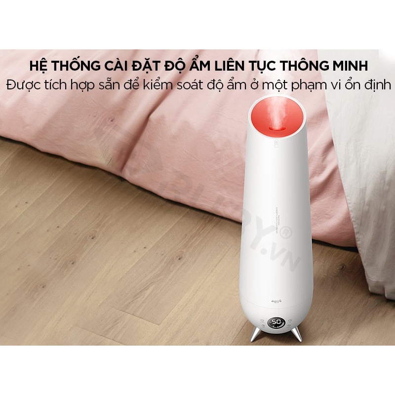 (*)GIAO HỎA TỐC MÁY PHUN SƯƠNG TẠO ẨM Xiaomi Deerma LD612 Điều Khiển Từ Xa- Fullbox- BH 6 tháng