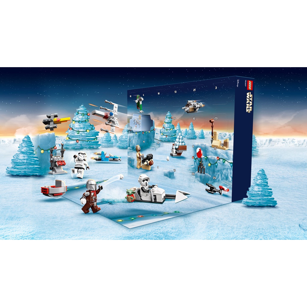 Lego Star Wars 75307 - Bộ xếp hình Lego Advent Calendar 2021