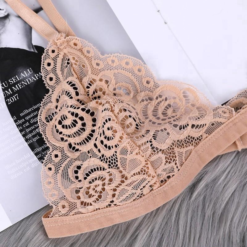 Áo ngực ren hoa có mút đệm