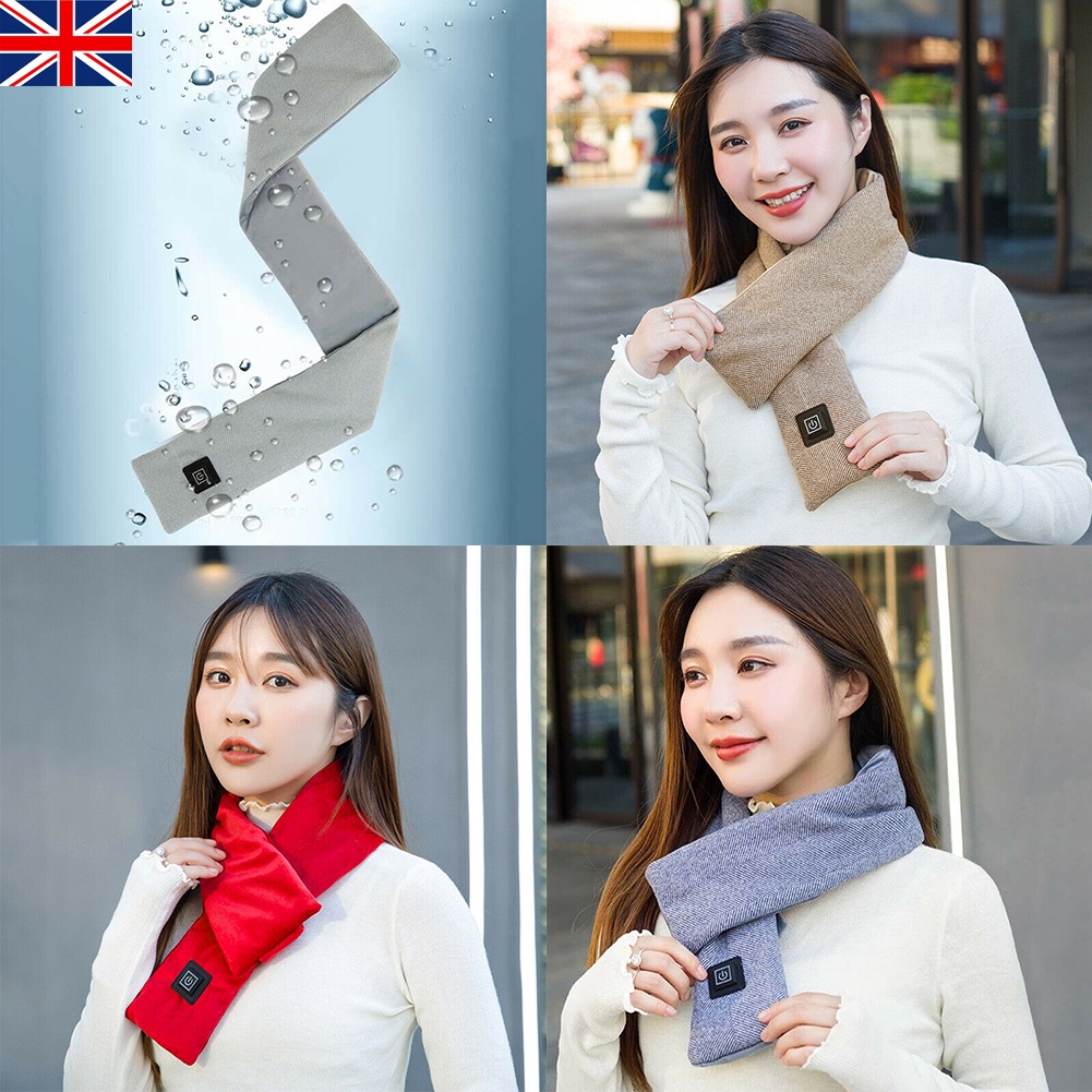 Khăn choàng cổ điện tử mềm mại giữ ấm mùa đông cho nam nữ