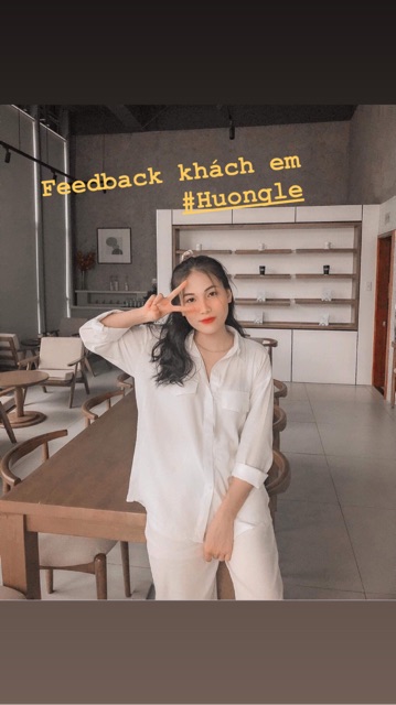 SÉT SƠ MI TRẮNG 2 TÚI + QUẦN SUÔNG | BigBuy360 - bigbuy360.vn