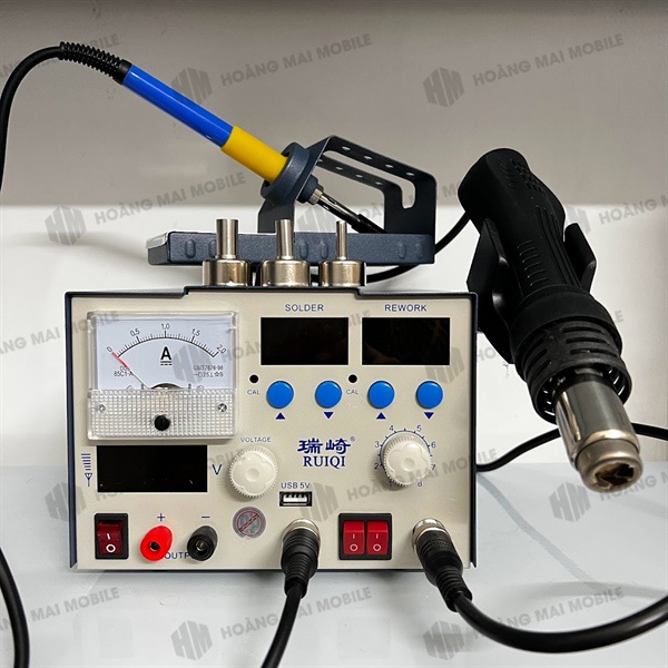 Máy khò, hàn, cấp nguồn 3 in 1 RUIQI 8915