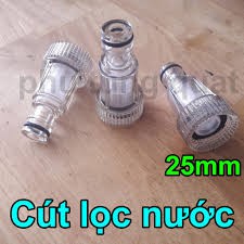 Cút lọc nước đầu vào máy rửa xe áp lực cao, đầu lọc rác gắn máy rửa xe - PKMRX1