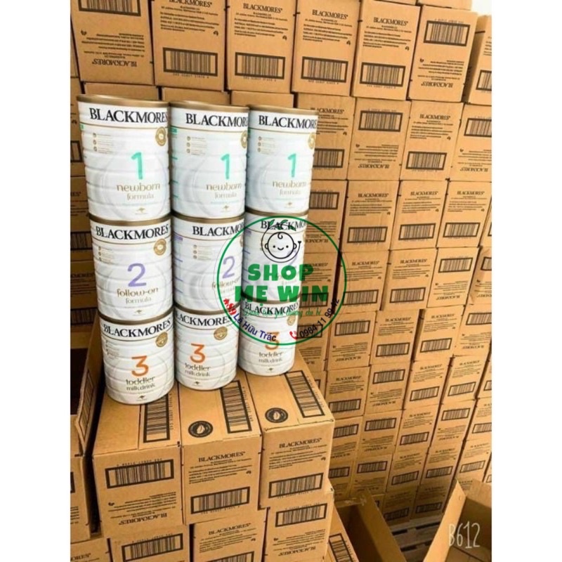 Sữa Blackmore đủ số 1/2/3
