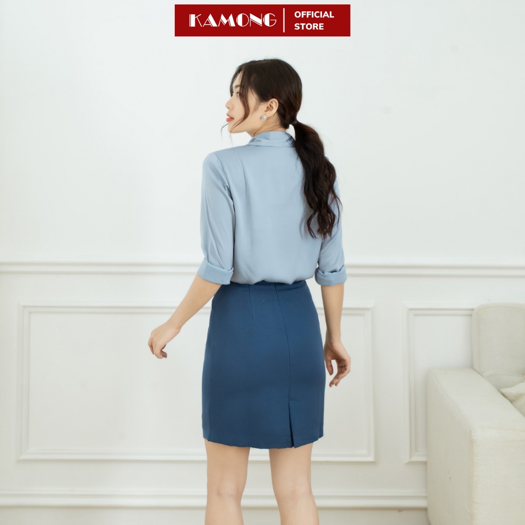 Chân váy bút chì ngắn công sở KAMONG CV004