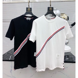 Áo thụng vạch chéo unisex xẻ tà