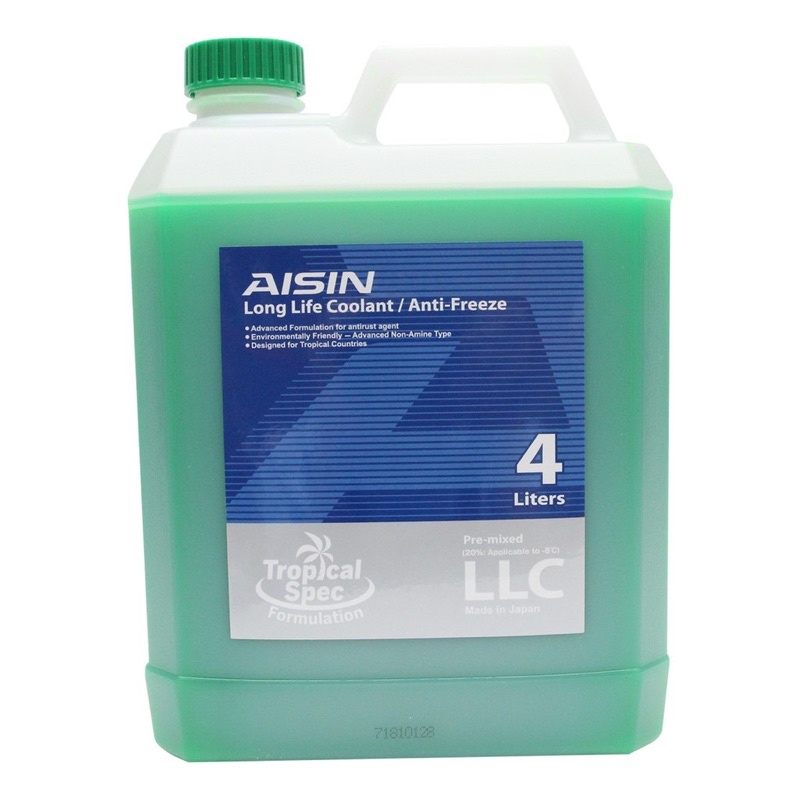 Nước Làm Mát Động Cơ Màu Lá AISIN LCPM20A4LG 1L & 4L - Nhập Khẩu Chính Hãng