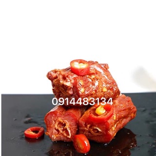 1 HỘP 30 GÓI CỔ VỊT CAY (gói 18g)