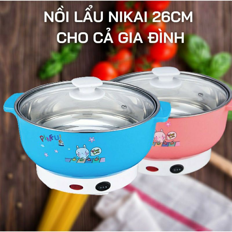 [FREESHIP] NỒI LẨU ĐIỆN 26cm ĐA NĂNG