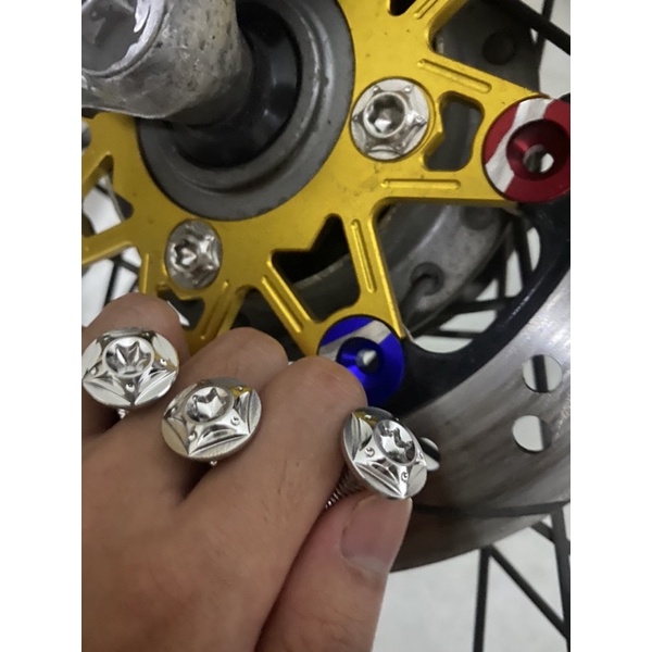 Ốc đĩa salaya 8*25 ngôi sao bao sáng bao đẹp.