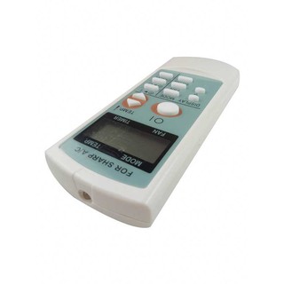 Remote máy lạnh Sharp ion 12 nút mặt xanh