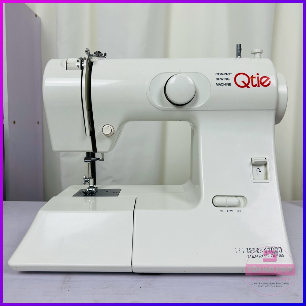 Máy May Gia Đình Mini Nhật Bản Singer Qtie-300 Nhỏ Gọn Chạy Êm Giá Rẻ