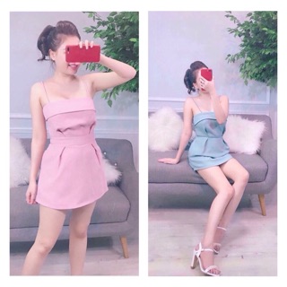 Jumpsuit ngắn 2 dây