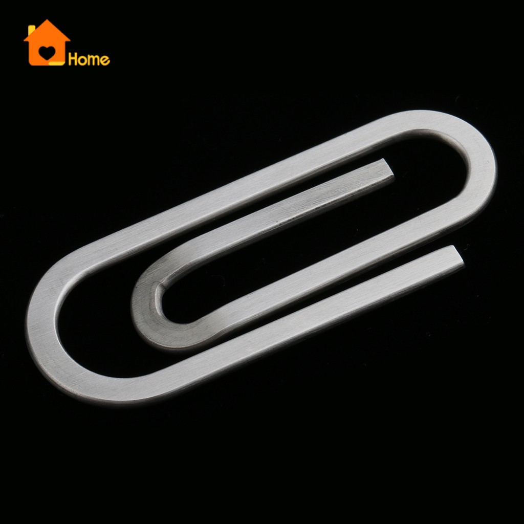 [Love_Home] Money Paper Clips Bookmark Memo Clip for Office School Supply Stationery